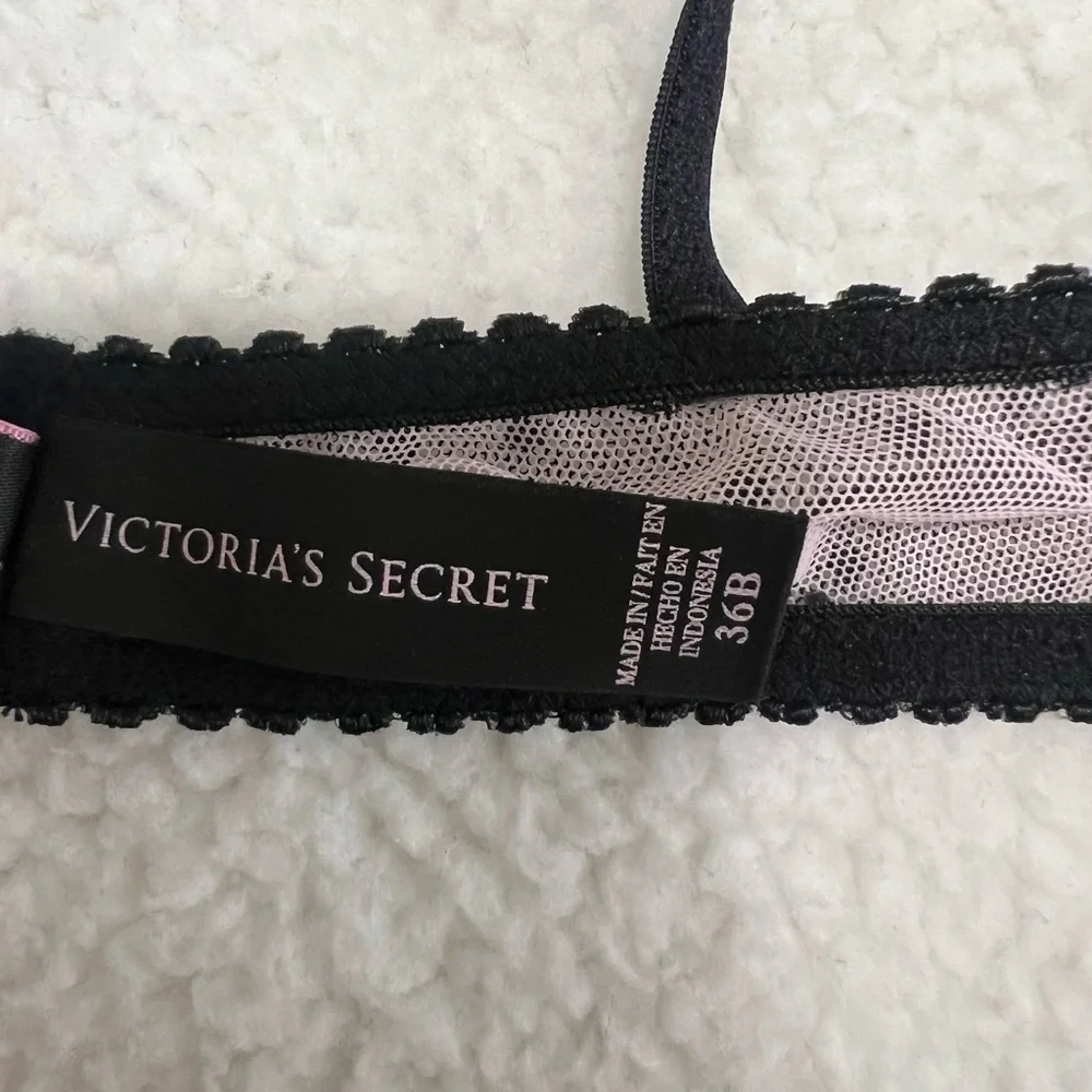 Victoria’s Secret Sexy Little Things Lace Bustier Babydoll – 36B